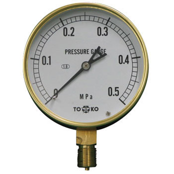 Pressure Gauge, Ф 75 : TOKO :AT3 / 8G 75 x 0.5 MPa