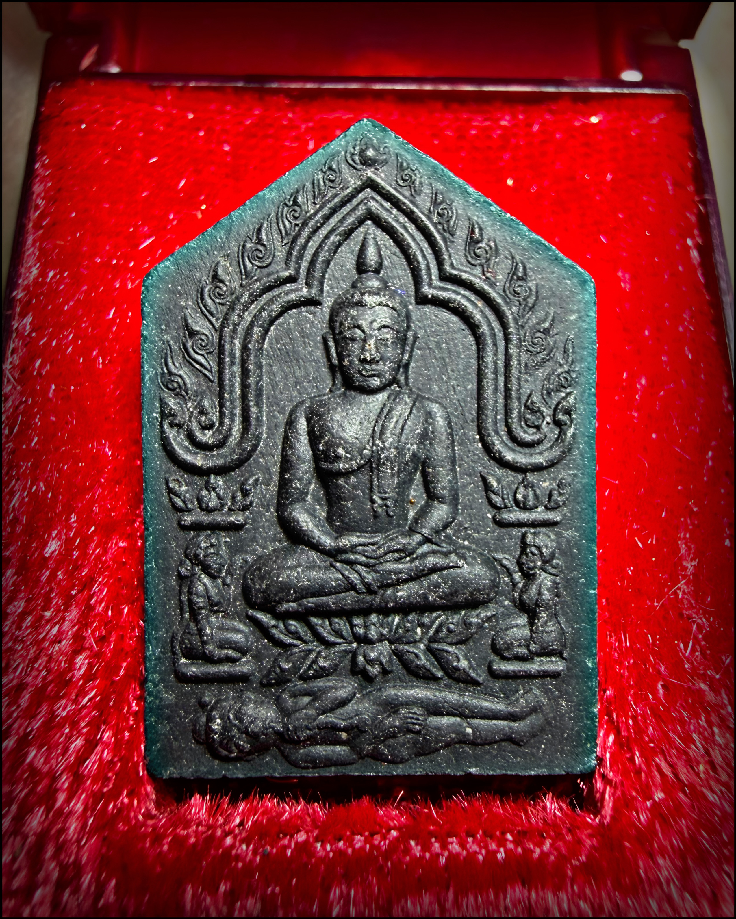 พระขุนแผนผงพราย (รุ่น:กองบุญกฐิน2568) Phra Khun Phaen Phong Phrai. (series:kathina merit fund 2568) SKU-04060