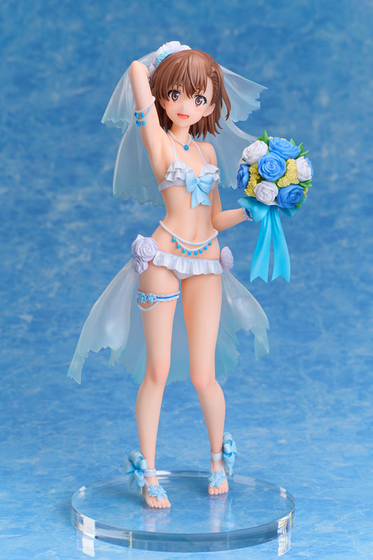 Toaru Kagaku no Railgun T Mikoto Misaka Wedding Swimsuit Ver. 1/7 Complete Figure(Pre-order)
