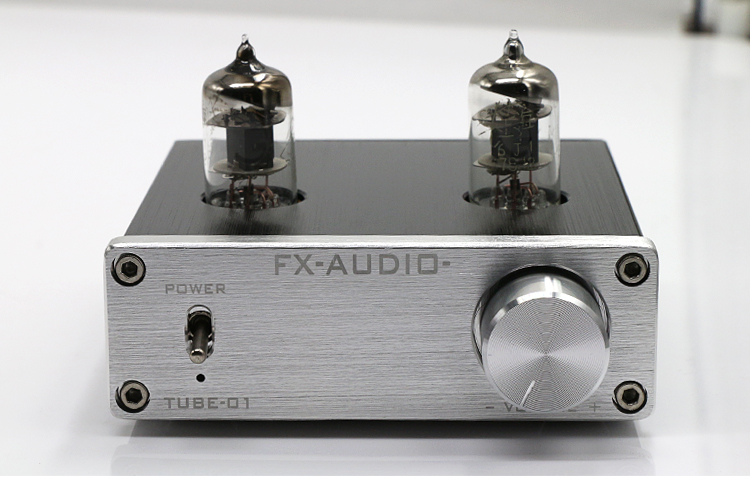 FX-AUDIO TUBE-01 DC12V 1A Bile Preamp Tube Amplifier Buffer 6J1 HIFI Audio