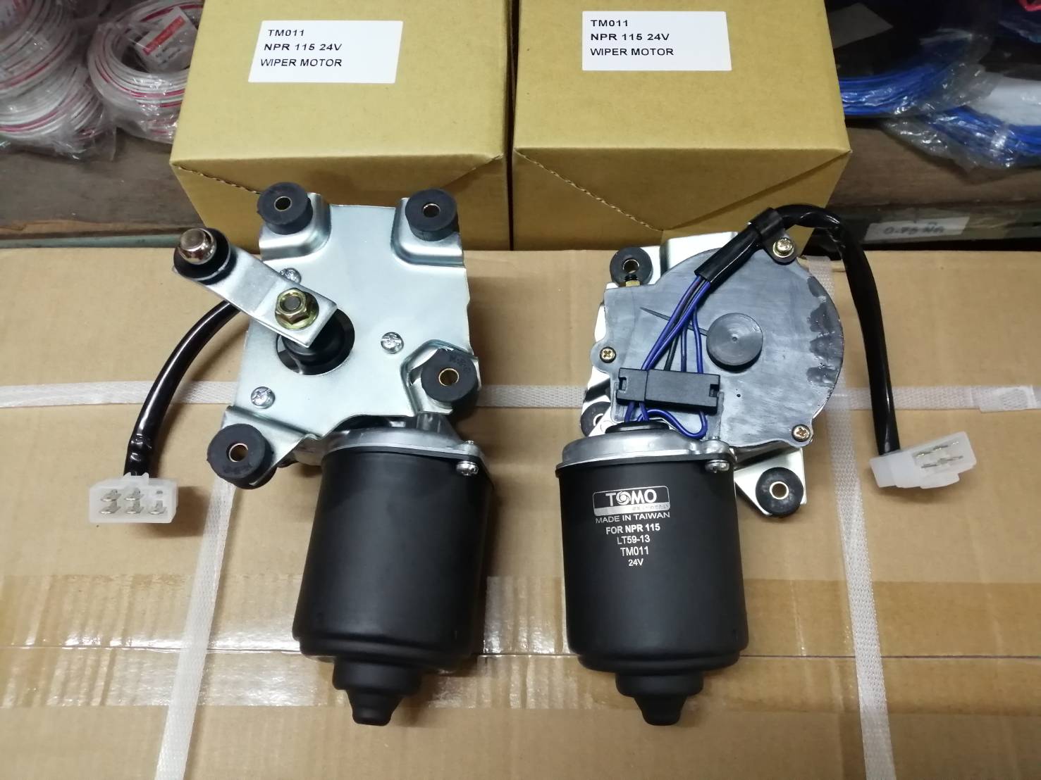 มอเตอร์ปัดน้ำฝน ISUZU NPR 115 แรง 24V