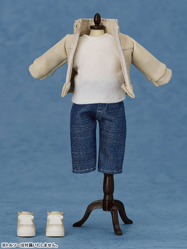 Nendoroid Doll Outfit Set Leather Jacket (Ivory)(Pre-order)