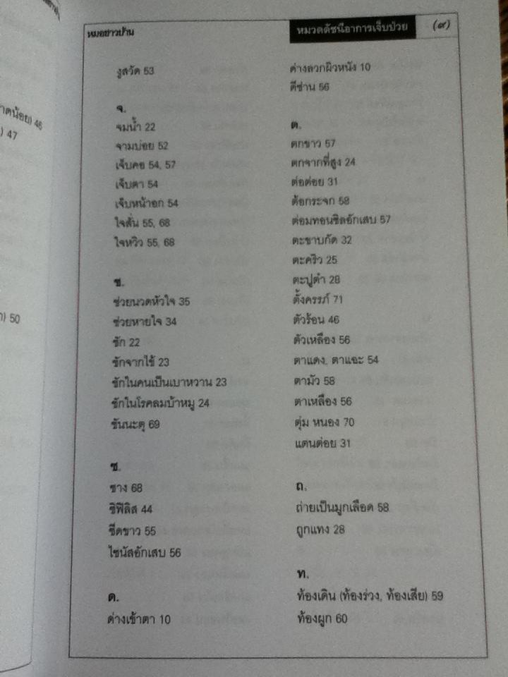 คู่มือหมอชาวบ้าน