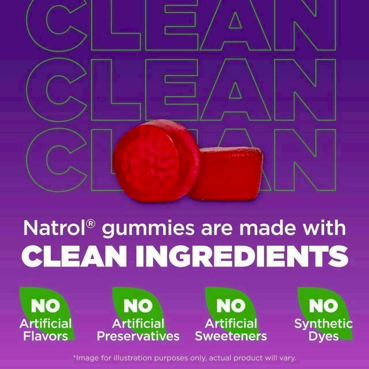 Natrol Gummies Melatonin 10 mg. 180 Gummies