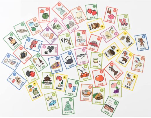 [สื่อการสอนภาษาญี่ปุ่น] แผนที่จิ๊กซอว์ประเทศญี่ปุ่น ジグソーとかるたでよくわかる デラックス日本地図パズル Deluxe Japan Map Puzzle