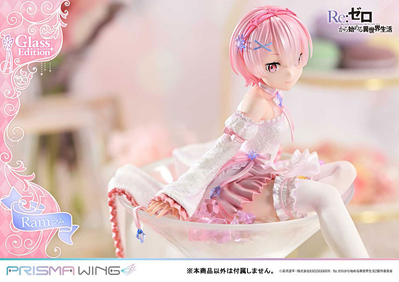 PRISMA WING Re:ZERO -Starting Life in Another World- Ram Glass Edition 1/7 Complete Figure(Pre-order)