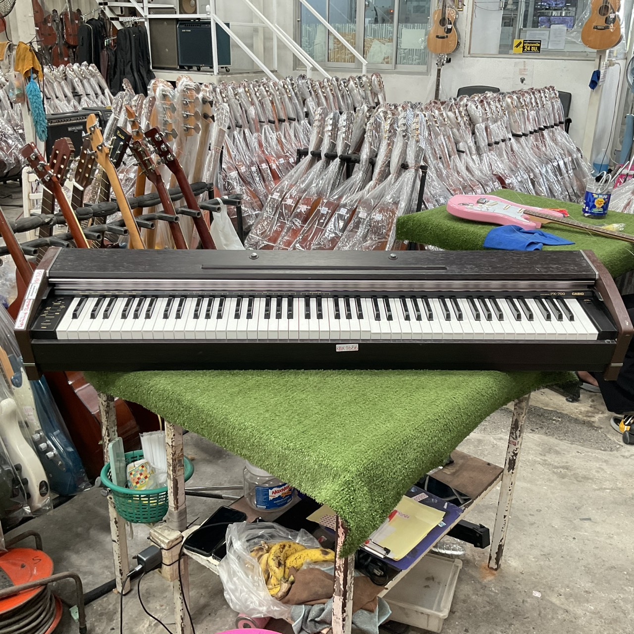 เปียโน CASIO : PX-700 สินค้าไม่พร้อมใช้งาน (ต้องซ่อม)