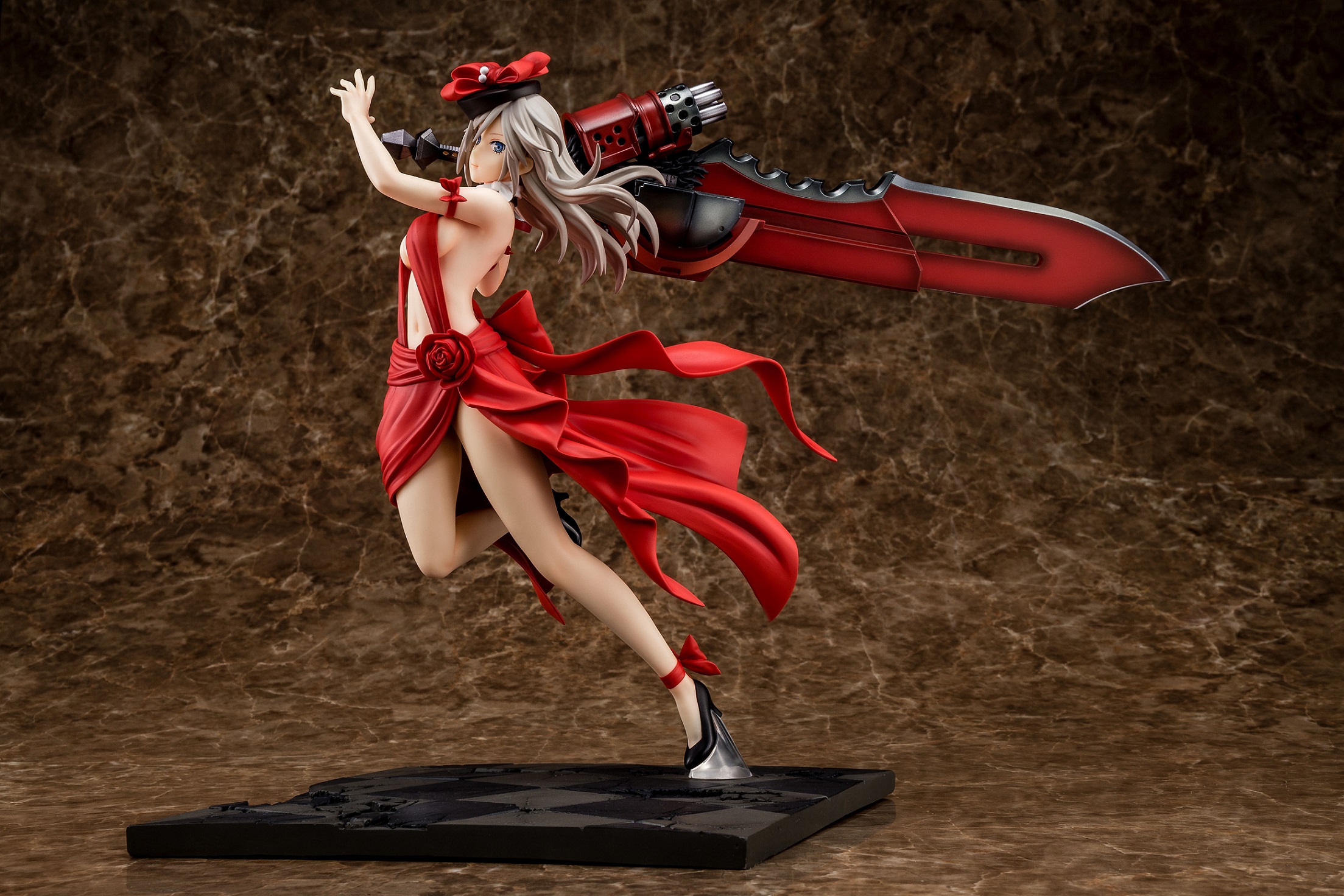 GOD EATER Alisa Ilinichina Amiella Crimson Anniversary Dress Ver. 1/7 Complete Figure(In-Stock)
