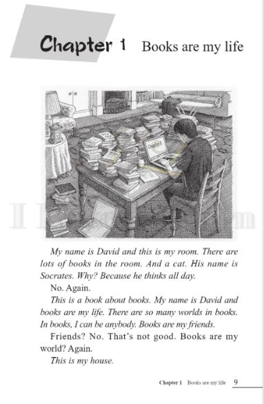 หนังสืออ่านนอกเวลาภาษาอังกฤษเรื่อง Book Boy (ระดับเบื้องต้น) Book Boy (Beginner's Level)