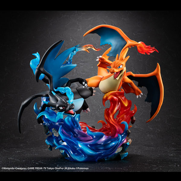 G.E.M. EX Series Pokemon Mega Charizard X & Mega Charizard Y Complete Figure(Pre-order)