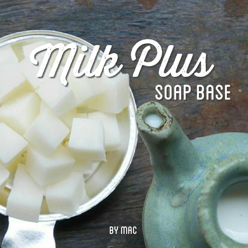 MILK PLUS SOAP BASE เบสสบู่ขาวมิลพลัส / SLS Free /Paraben Free