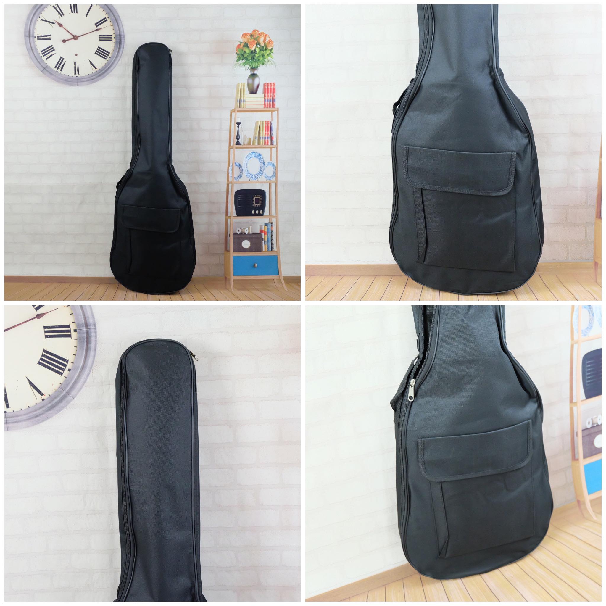 กระเป๋าซอฟเคส กีต้าร์ไฟฟ้า ผ้าอ๊อกฟอร์ด 600D สีดำ