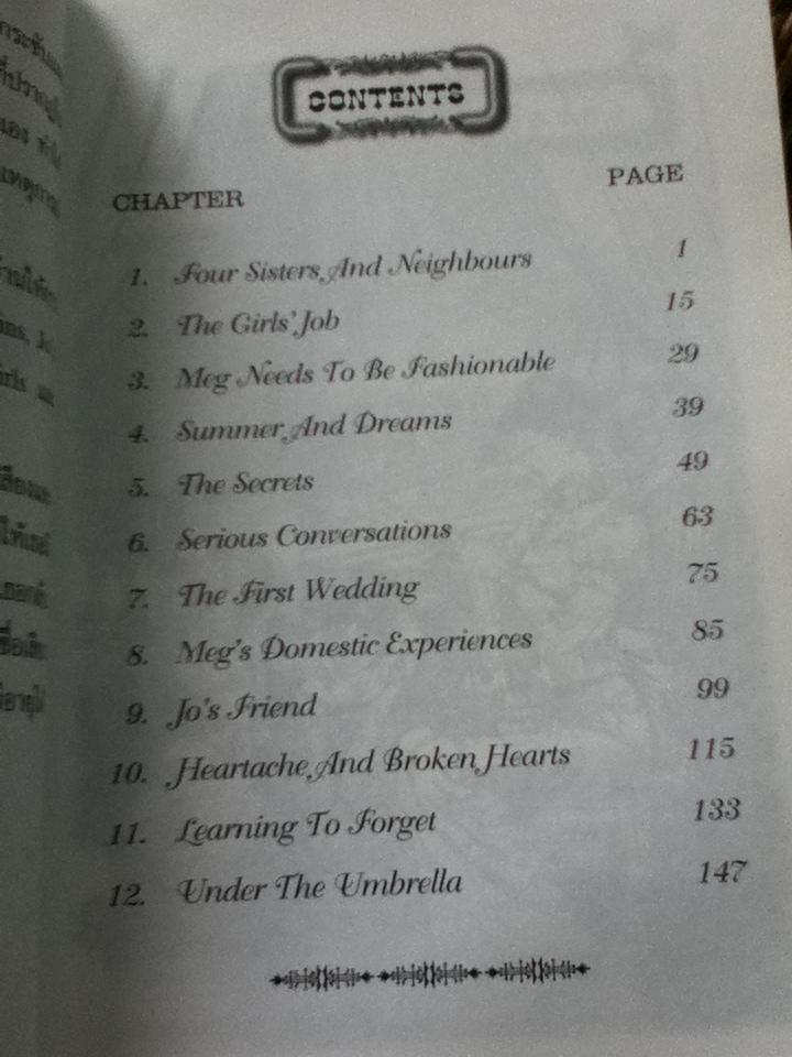 Little Women (เสริมเรื่องย่อภาษาไทย)/ Louisa May Alcott