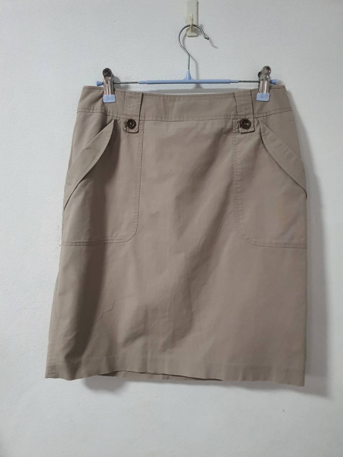 FF06322 กระโปรงสั้น สีเทา แบรนด์ LIGNE เอว 28 นิ้ว
