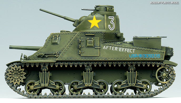โมเดลรถถัง Academy ขนาด 1/35 AC13206 M3 Lee US Medium Tank