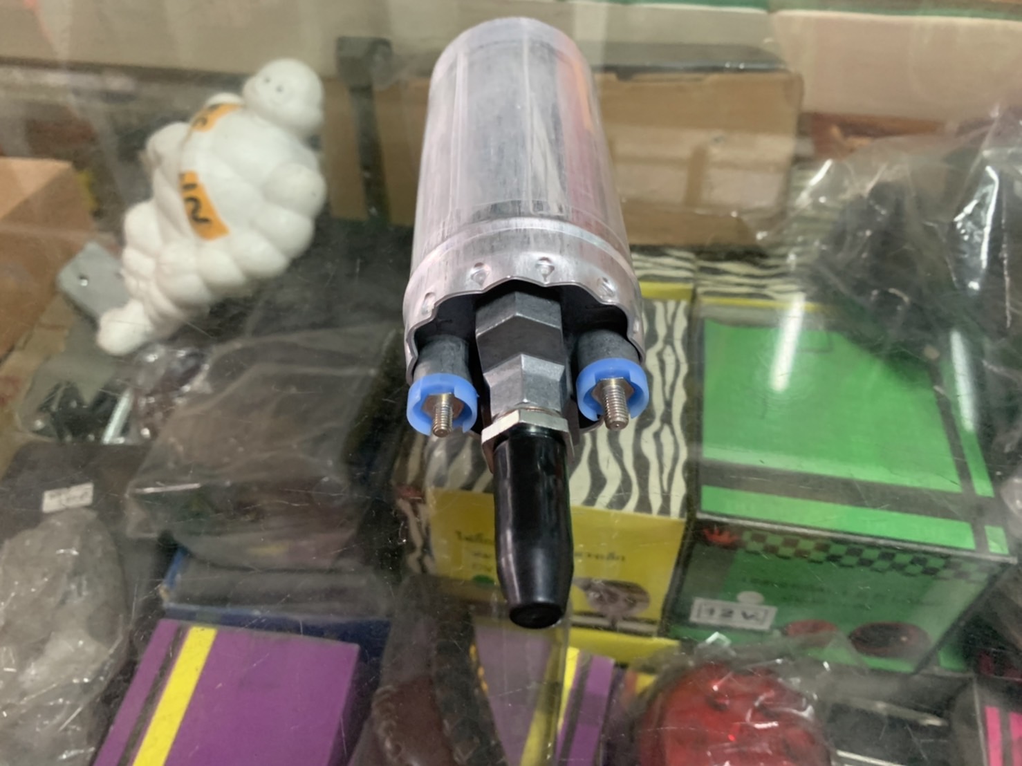 ปั๊มติ๊กนอกถัง BENZ 911 เล็ก 12V ไต้หวัน