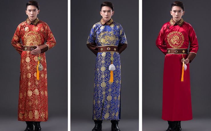ชุดเสื้อผ้าองค์ชายสมัยราชวงศ์ชิง 古装清朝服男服装 Qing Dynasty Men's Costume