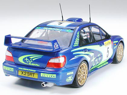 โมเดลรถประกอบทามิย่า ขนาด 1/24 Tamiya Sports Car Series TA24240 Subaru Impreza WRC 2001