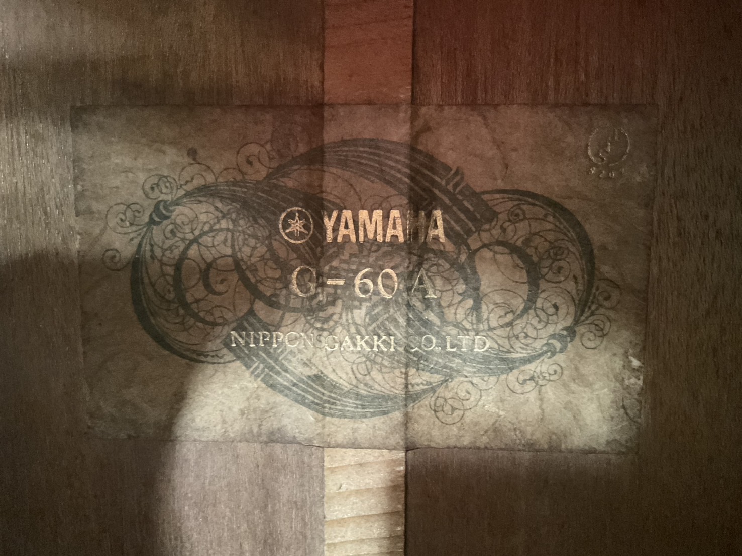 กีต้าร์คลาสสิค YAMAHA : G-60A