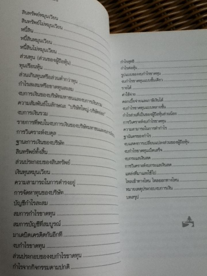 อ่านงบการเงินให้เป็น/ ดร.ภาพร เอกอรรถพร