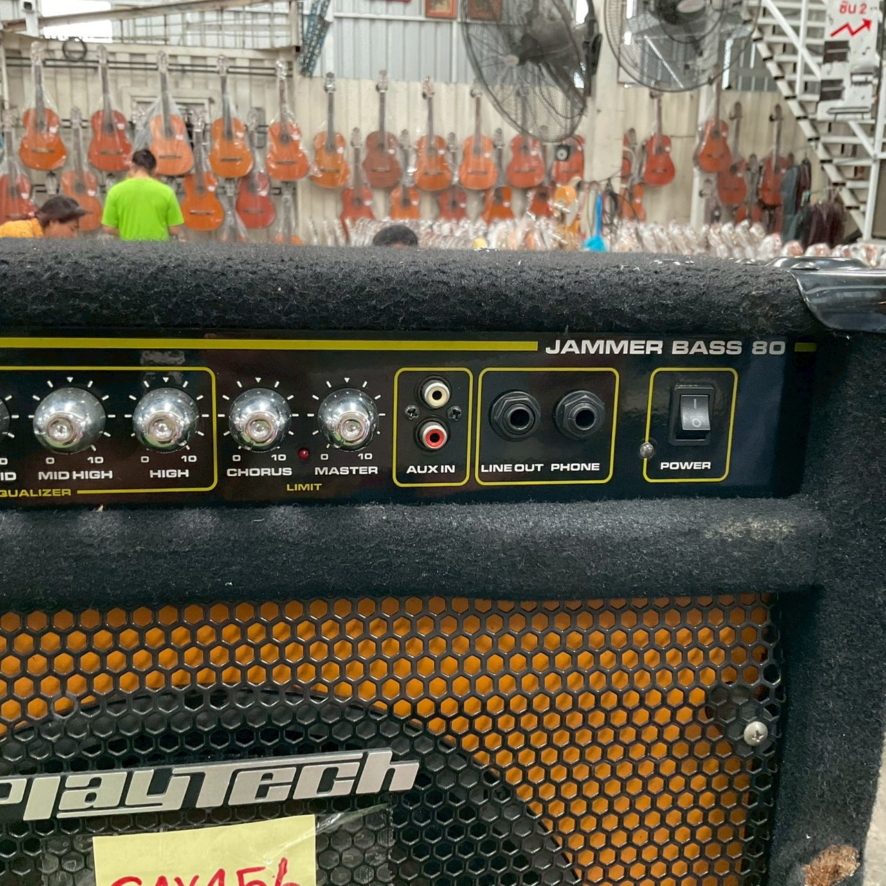 แอมป์เบส PlayTech : JAMMER BASS 80 สินค้าไม่พร้อมใช้งาน (ต้องซ่อม)