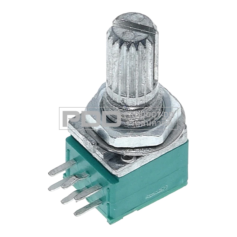 Volume B50K 6ขา ตัวสีเขียว VR วอลลุ่ม ปรับเสียง วอลลุ่มปรี วอลลุ่มแอมป์