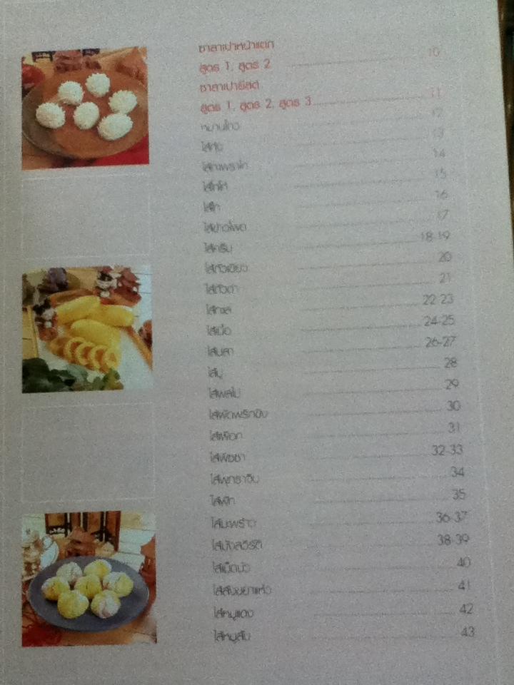 ซาลาเปาสารพัดไส้/ อ.อมราภรณ์ วงษ์ฟัก