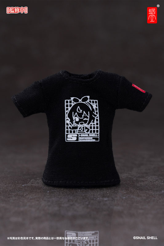 Snail Shell Staff Uniform (Black) Doll Outfit Set Complete Model Optional Part (DOLL ACCESSORY)(Pre-order)