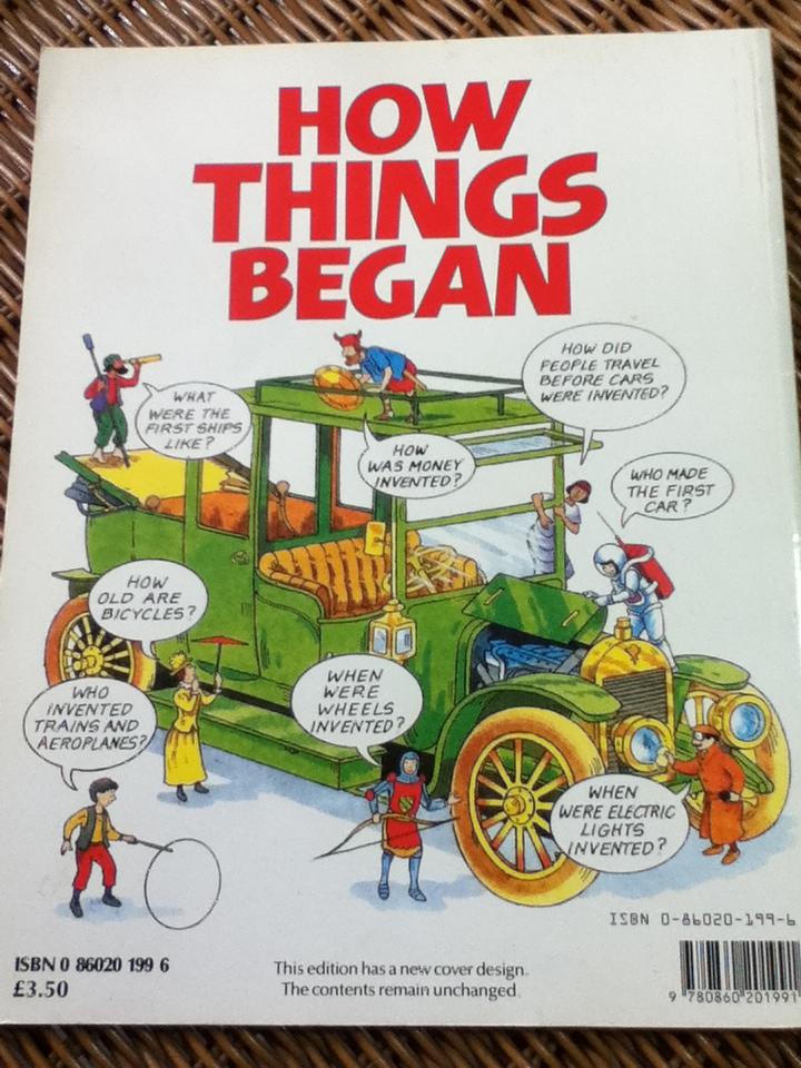HOW THINGS BEGAN/ Mary Jean McNeil and Colin King