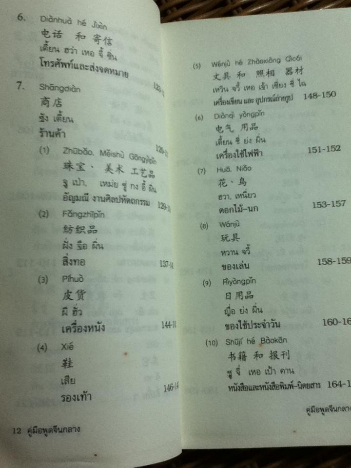 คู่มือพูดจีนกลาง ฉบับพกติดตัวท่องทั่วโลก/ ยงชวน มิตรอารี