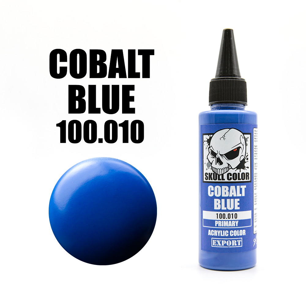 สี Skull Color Primary SK100.010 Cobalt Blue 60ml