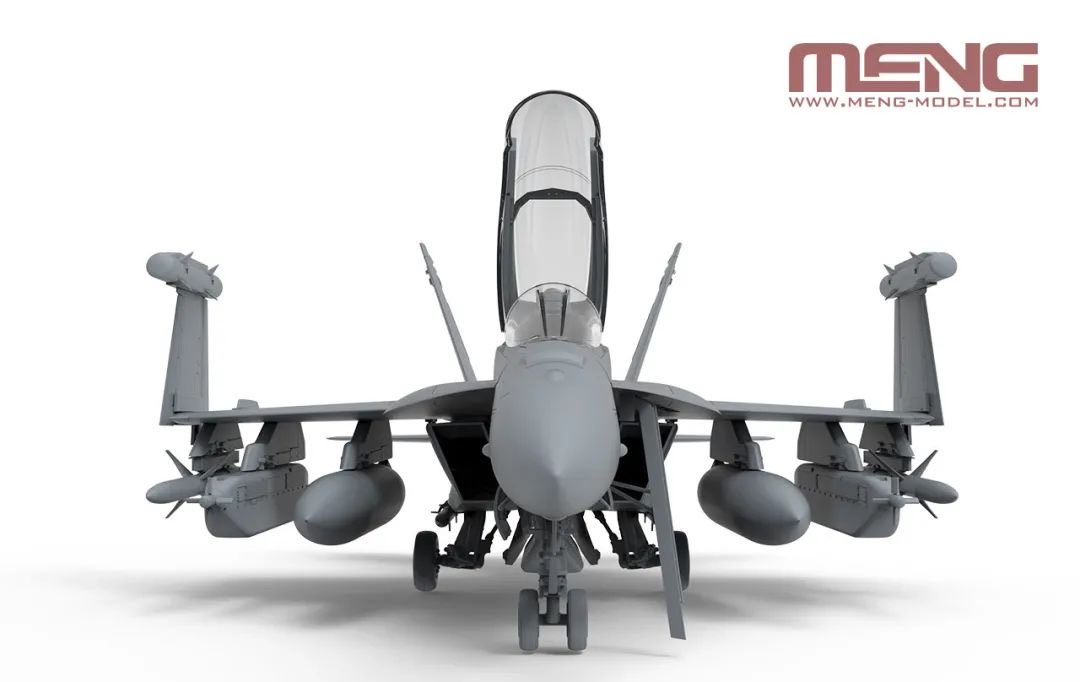 โมเดลเครื่องบิน MENG Model LS-014 1/48 Boeing EA-18G "Growler" Electronic Warfare Attack Aircraft