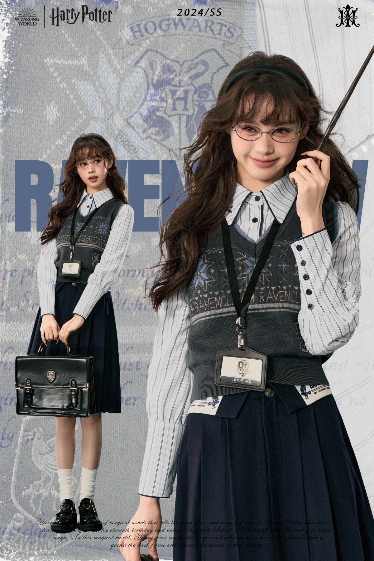 [Pre-Order] Kyouko x Harry Potter แฮร์รี่ พอตเตอร์ เสื้อกั๊ก, กระโปรง W/2024