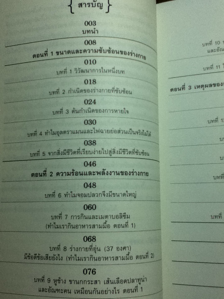 เหตุผลของธรรมชาติ/ นพ.ชัชพล เกียรติขจรธาดา
