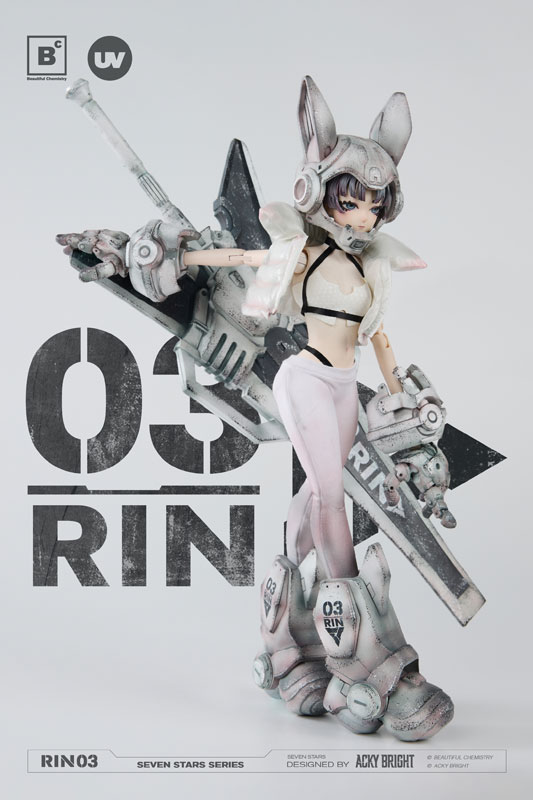 Beautiful Chemistry x Acky Bright Seven Stars Series No.03 Rin 1/6 Complete Model Action Figure(Pre-order)