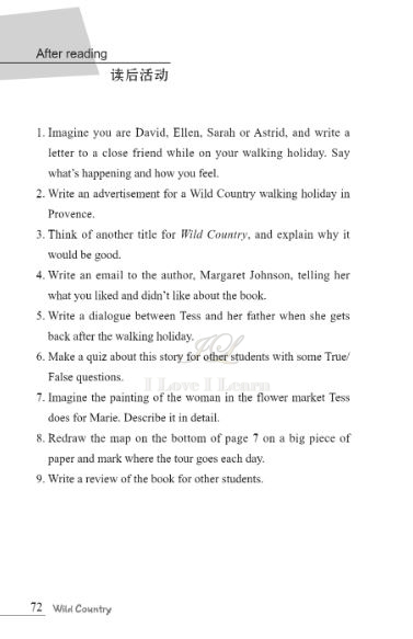 หนังสืออ่านนอกเวลาภาษาอังกฤษ เรื่อง Wild Country (ระดับ 3) +CD Wild Country (English Reading: Level 3) +CD