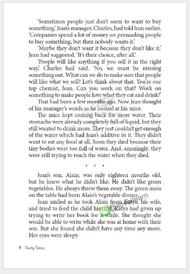 หนังสืออ่านนอกเวลาภาษาอังกฤษเรื่อง Tasty Tales (ระดับ4) Tasty Tales (Level 4)