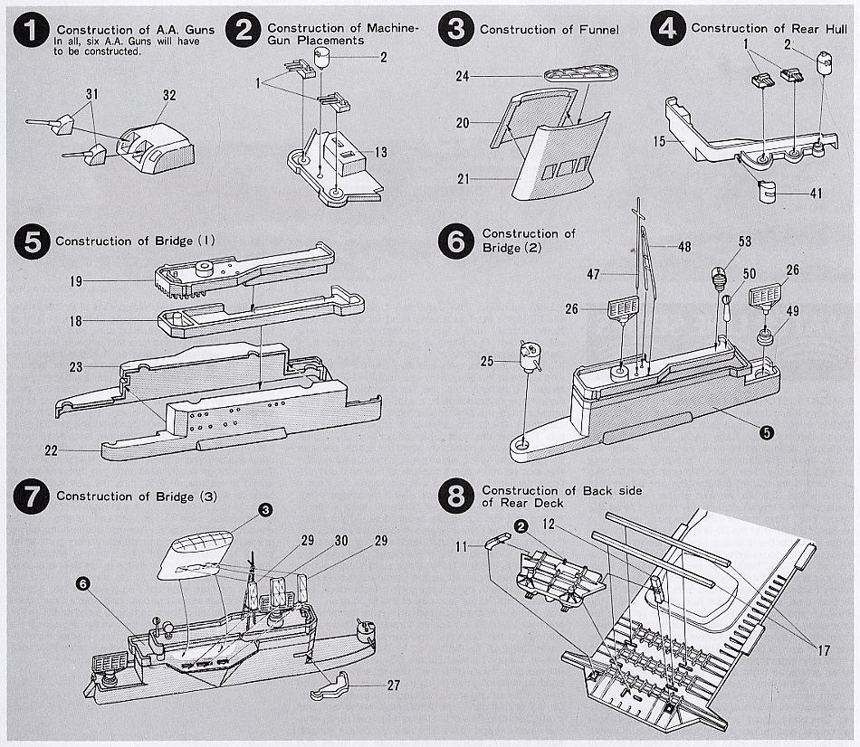 โมเดลเรือรบทามิย่า ขนาด 1/700 Tamiya TA31211 Aircraft Carrier Taiho