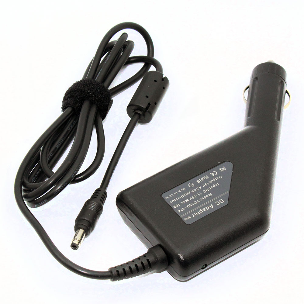 Adapter Notebook HP 19V/4.74A (หัวกระสุน) (ชาร์จไฟในรถยนต์)