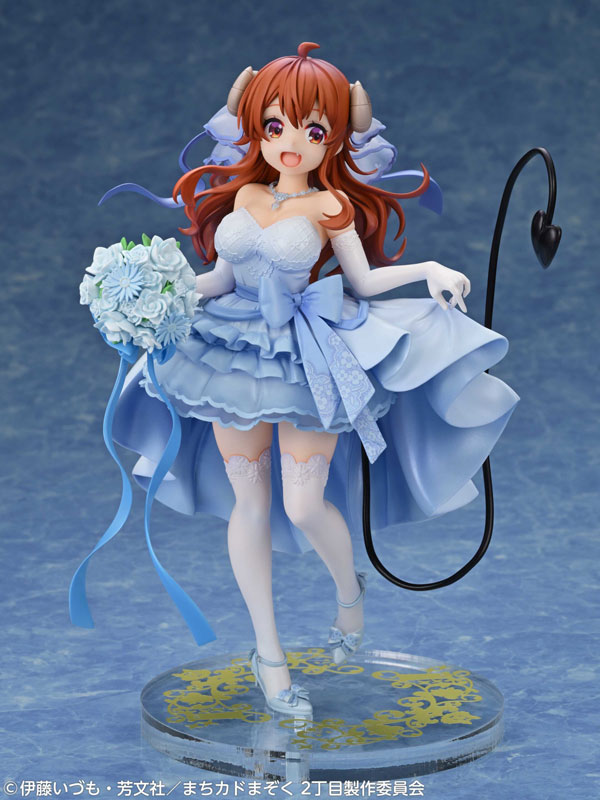 TV Anime "The Demon Girl Next Door Season 2" Shadow Mistress Yuuko Wedding Ver. 1/7 Complete Figure(Pre-order)