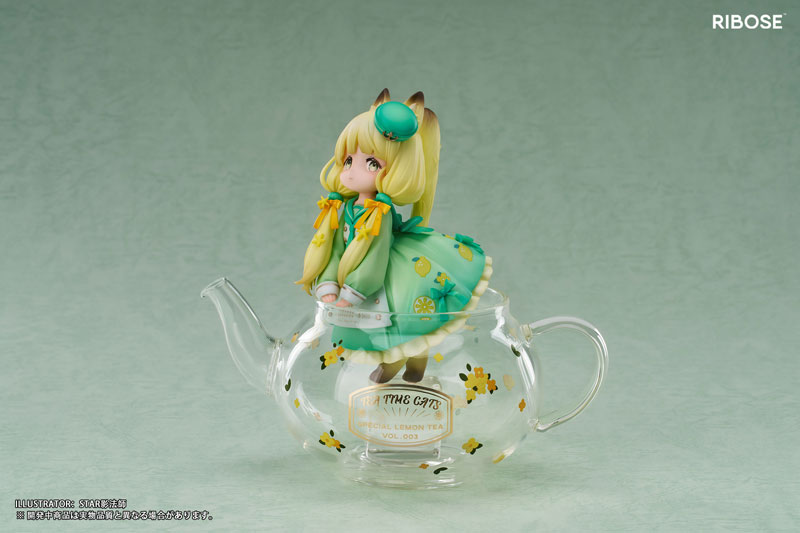 [Bonus] [Exclusive Sale] Original Chibi Figure DLC Series "Tea Time Cats" : "Lemon Cat"(Provisional Pre-order)
