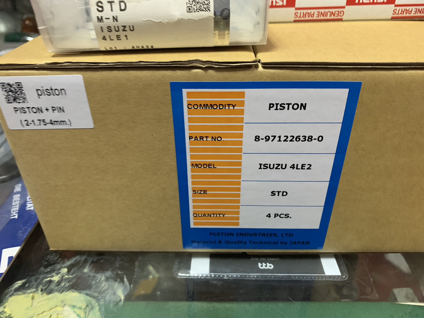 ชุดยกเครื่อง ISUZU 4LE2 4LD1