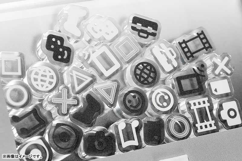 PSP (PlayStation Portable) Rattle Acrylic Stand: White Ver.(Pre-order)