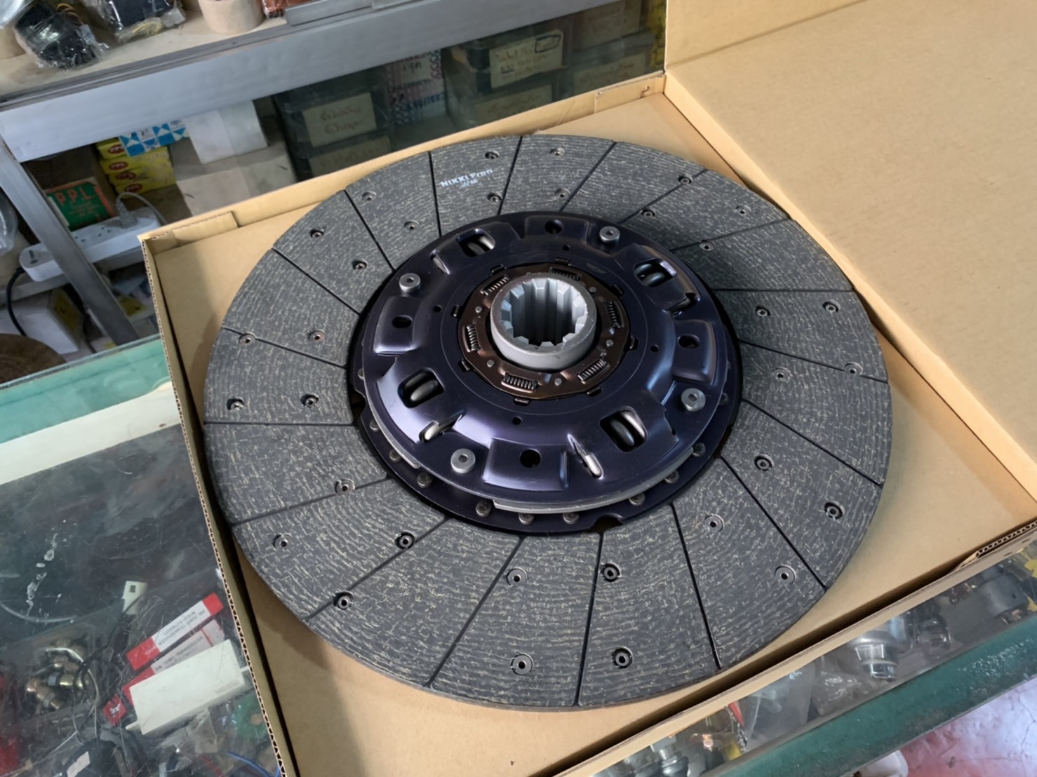 จานคลัชท์ ISUZU FXZ 360 DECA 360 17 นิ้ว ผ้าญี่ปุ่น
