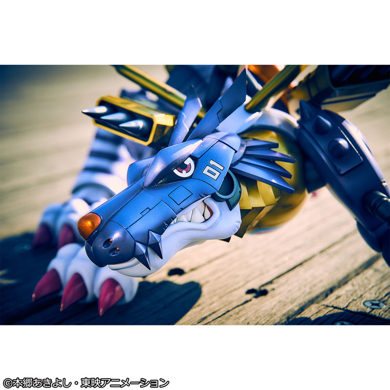 [Exclusive Sale] Precious G.E.M. Series Digimon Adventure Metal Garurumon & Yamato Ishida Complete Figure(Pre-order)(Single Shipment)