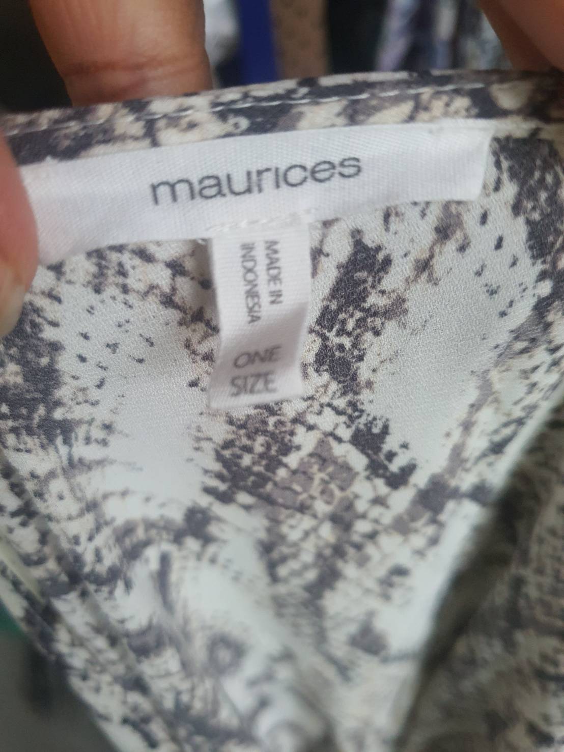 FF06420 เสื้อคลุมมือสอง ชีฟอง maunces อก free
