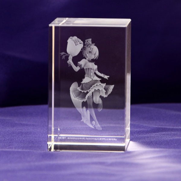 KDcolle 5th Anniversary Re:ZERO -Starting Life in Another World- Ram Birthday ver. 3D Crystal(Pre-order)