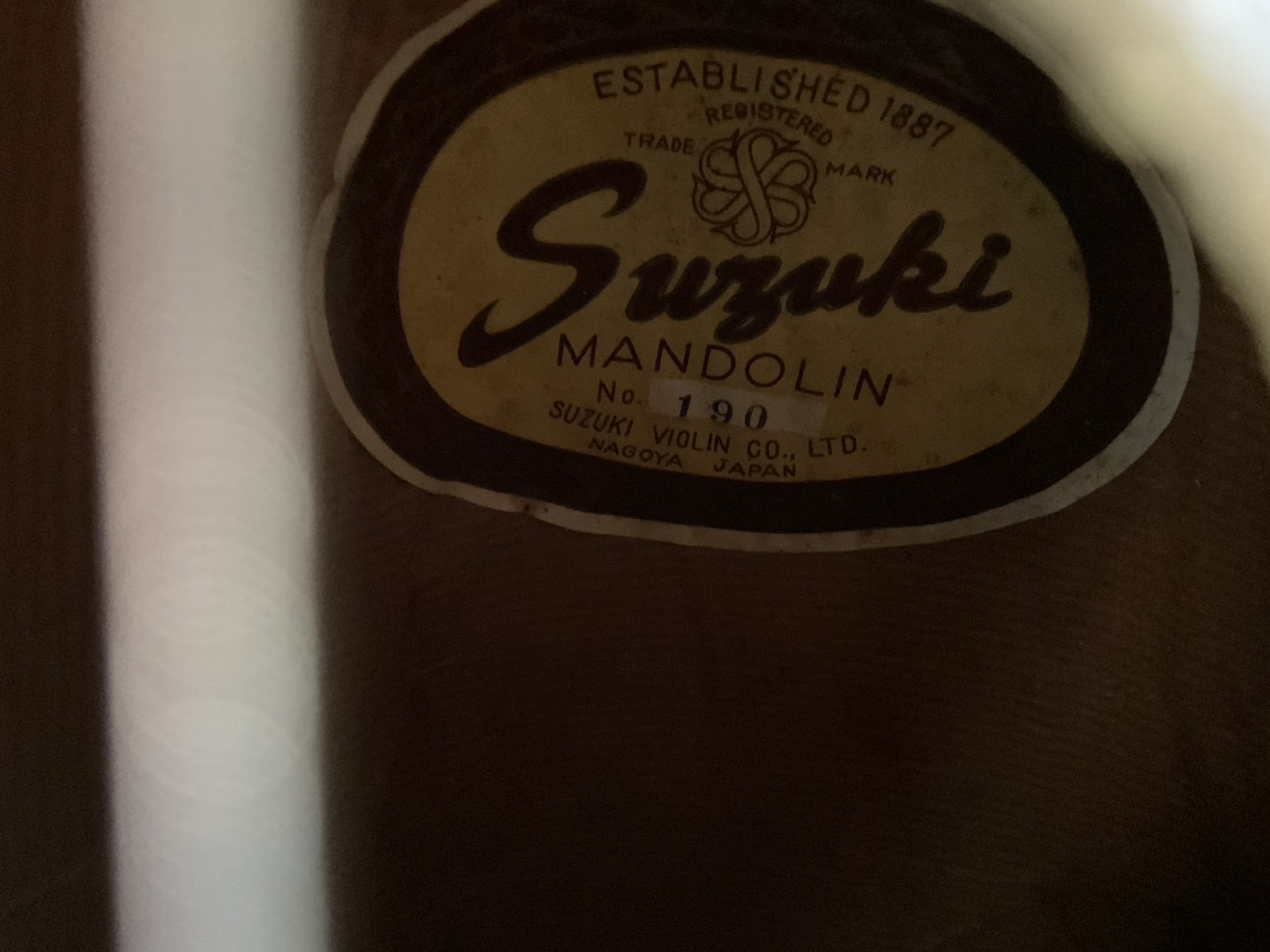 แมนโดลิน Suzuki : No.190