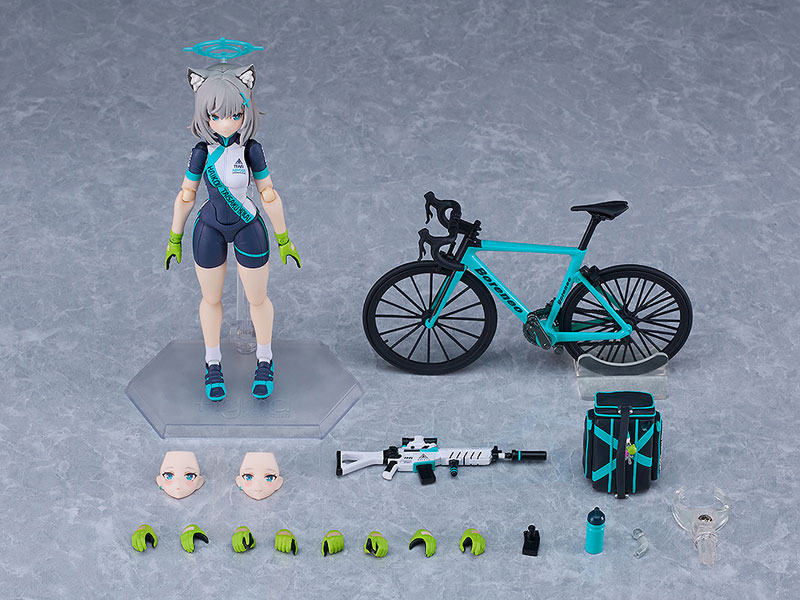 [Exclusive Sale] figma Blue Archive Sunaookami Shiroko (Cycling) DX Edition(Pre-order)
