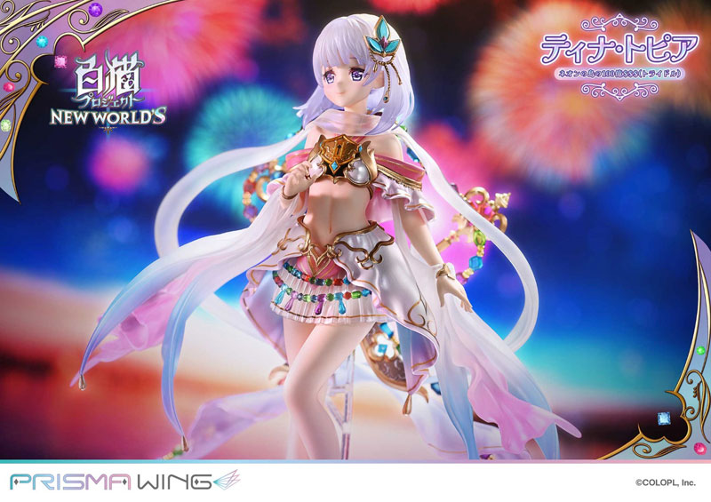 PRISMA WING Shironeko Project Tina Topia Tridollars on Neon Island 1/7 Complete Figure(Pre-order)